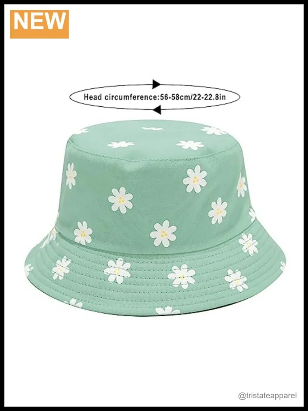 Unisex Reversible Bucket Hat Cotton Sun Hat Fishing Beach